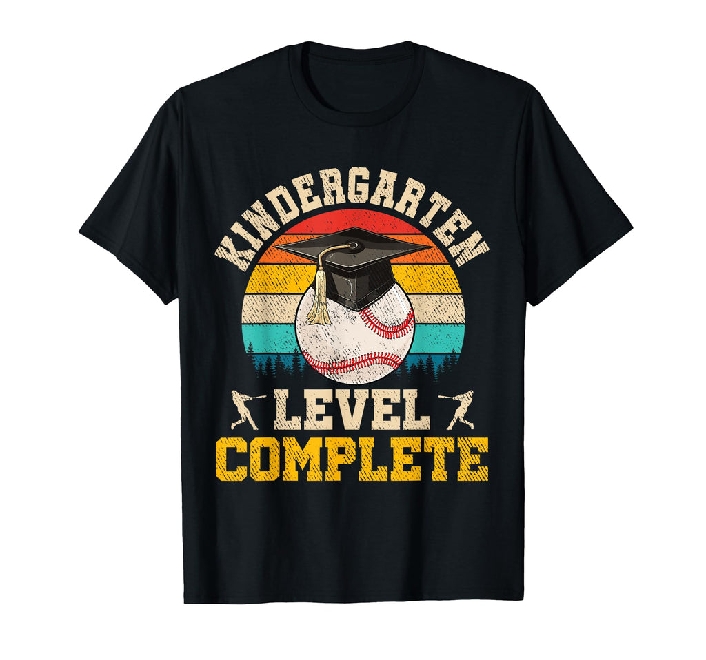Kindergarten Level Complete Baseball T-Shirt - Aesthetic Graphic Men Women - T-Shirt, Sweatshirt, Hoodie