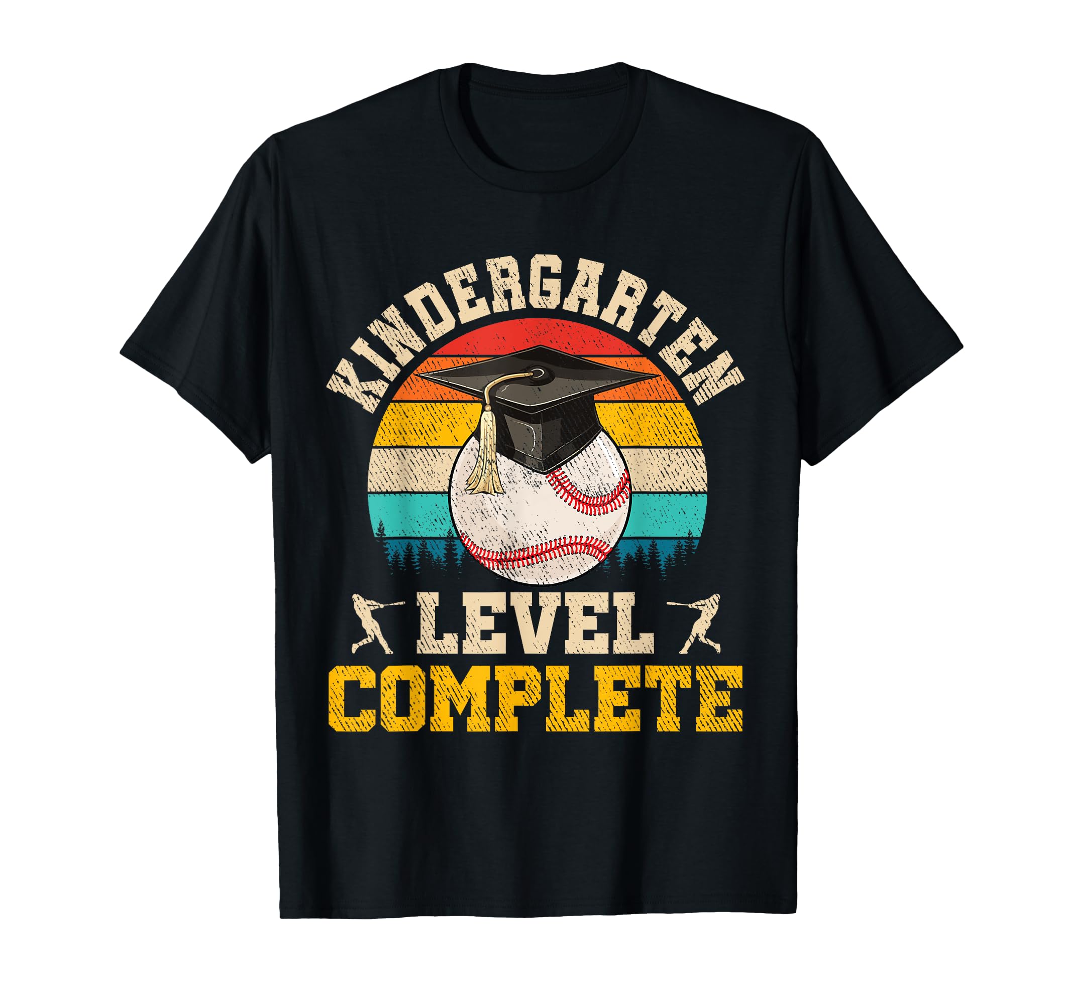 Kindergarten Level Complete Baseball T-Shirt - Aesthetic Graphic Men Women - T-Shirt, Sweatshirt, Hoodie