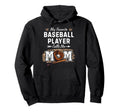 My Favorite Baseball Player Calls Me Mom Hoodie - Unique Graphic Men Women - T-Shirt, Sweatshirt, Hoodie