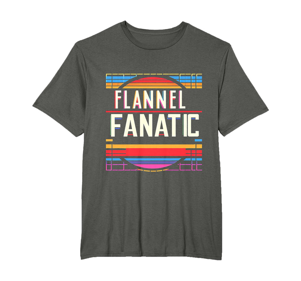 Flannel Fanatic 90S Grunge Icon T-Shirt - Minimalist Print Men Women - T-Shirt, Sweatshirt, Hoodie