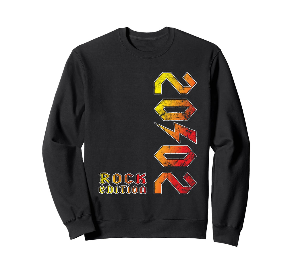 2002 Rock Music Lovers Gift Sweatshirt - Unique Graphic Men Women - T-Shirt, Sweatshirt, Hoodie