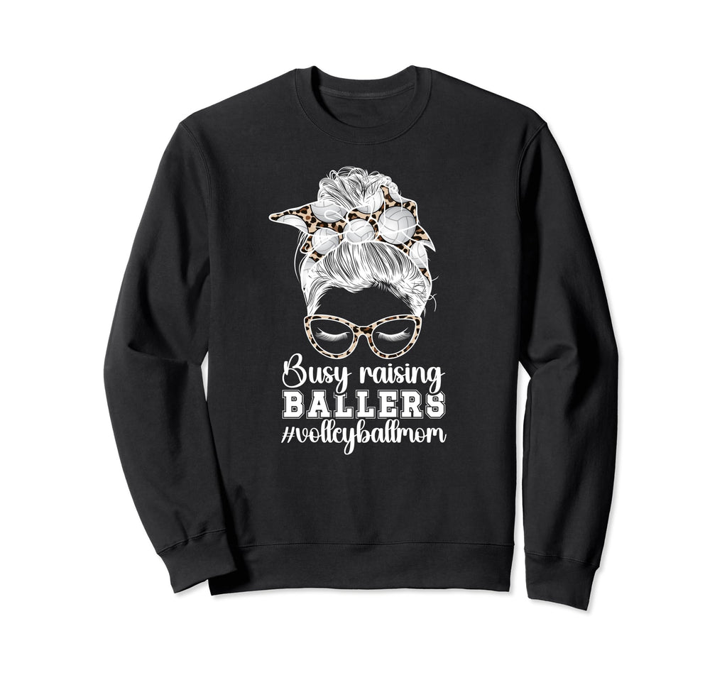 Raising Ballers Volleyball Sweatshirt - Casual Everyday Wear for Adults - T-Shirt, Sweatshirt, Hoodie