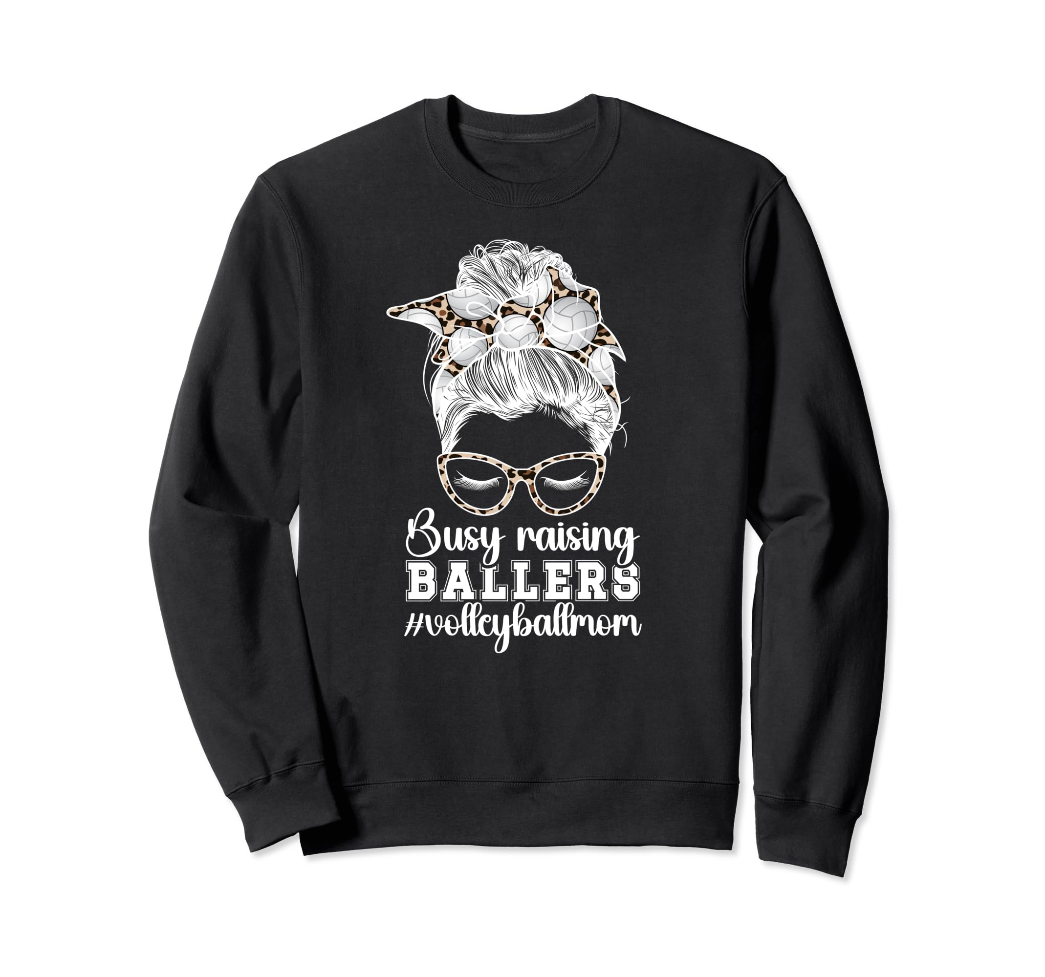 Raising Ballers Volleyball Sweatshirt - Casual Everyday Wear for Adults - T-Shirt, Sweatshirt, Hoodie