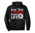 Baseball Pitcher Mama Life Baseball Hoodie - Casual Everyday Wear Unisex - T-Shirt, Sweatshirt, Hoodie