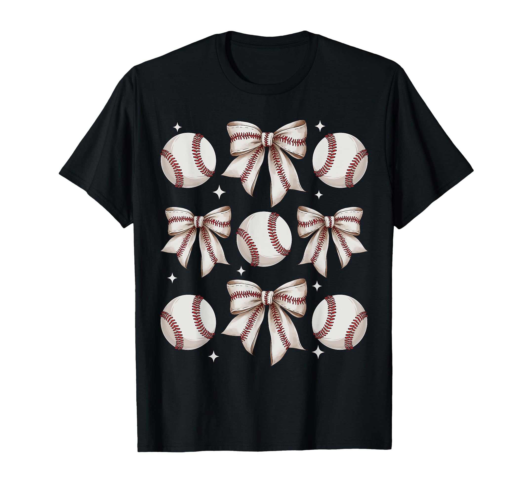 Baseball Coquette Bow Mom Mothers Day T-Shirt - Aesthetic Graphic Unisex - T-Shirt, Sweatshirt, Hoodie