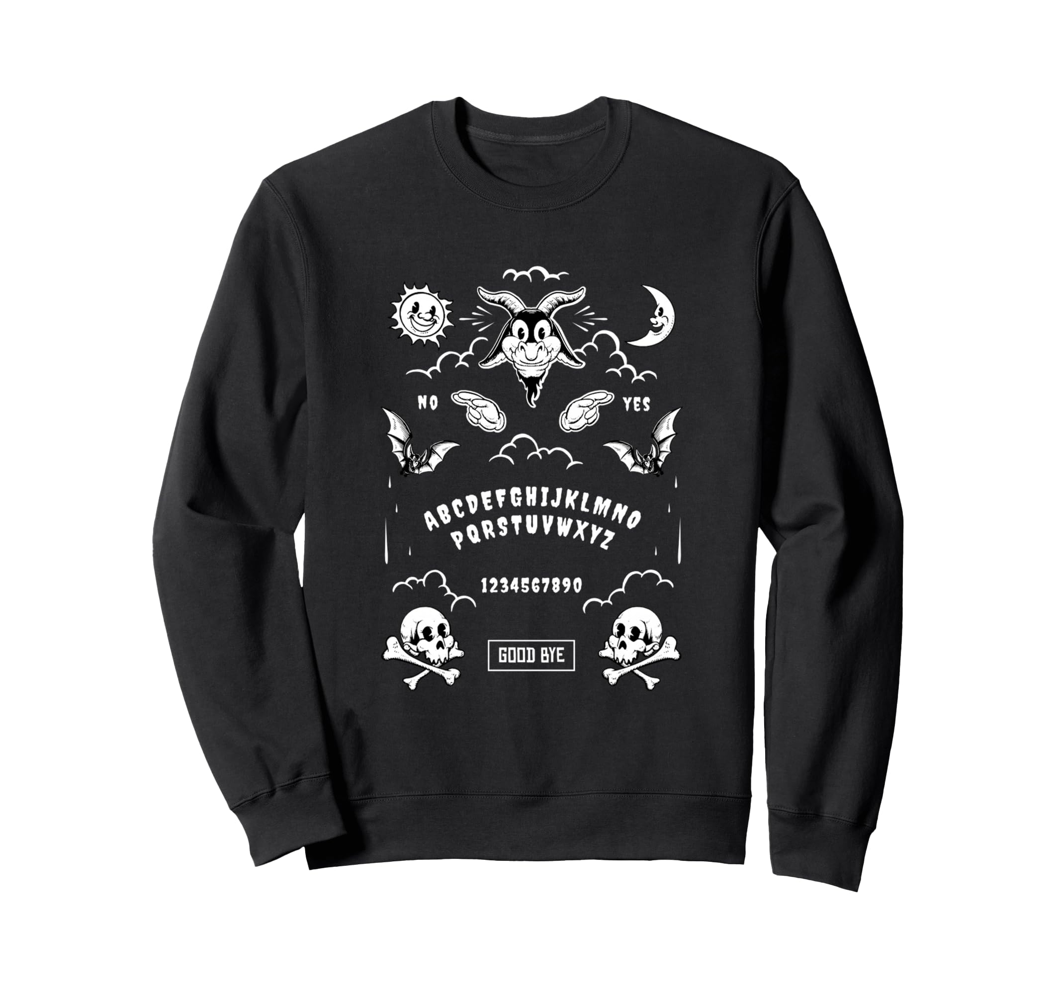 Ouija Board Costume Halloween Aesthetic Sweatshirt - Graphic Print Unisex - T-Shirt, Sweatshirt, Hoodie
