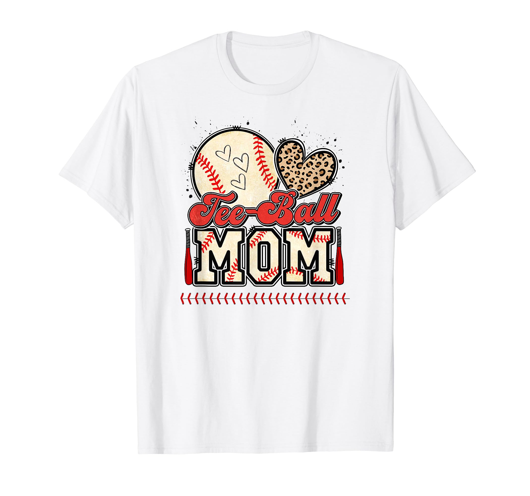T Ball Mom Mama Mother Ball Baseball T-Shirt - Aesthetic Graphic Unisex - T-Shirt, Sweatshirt, Hoodie