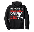 Proud Baseball Dad Baseball Player Hoodie - Aesthetic Graphic for Adults - T-Shirt, Sweatshirt, Hoodie