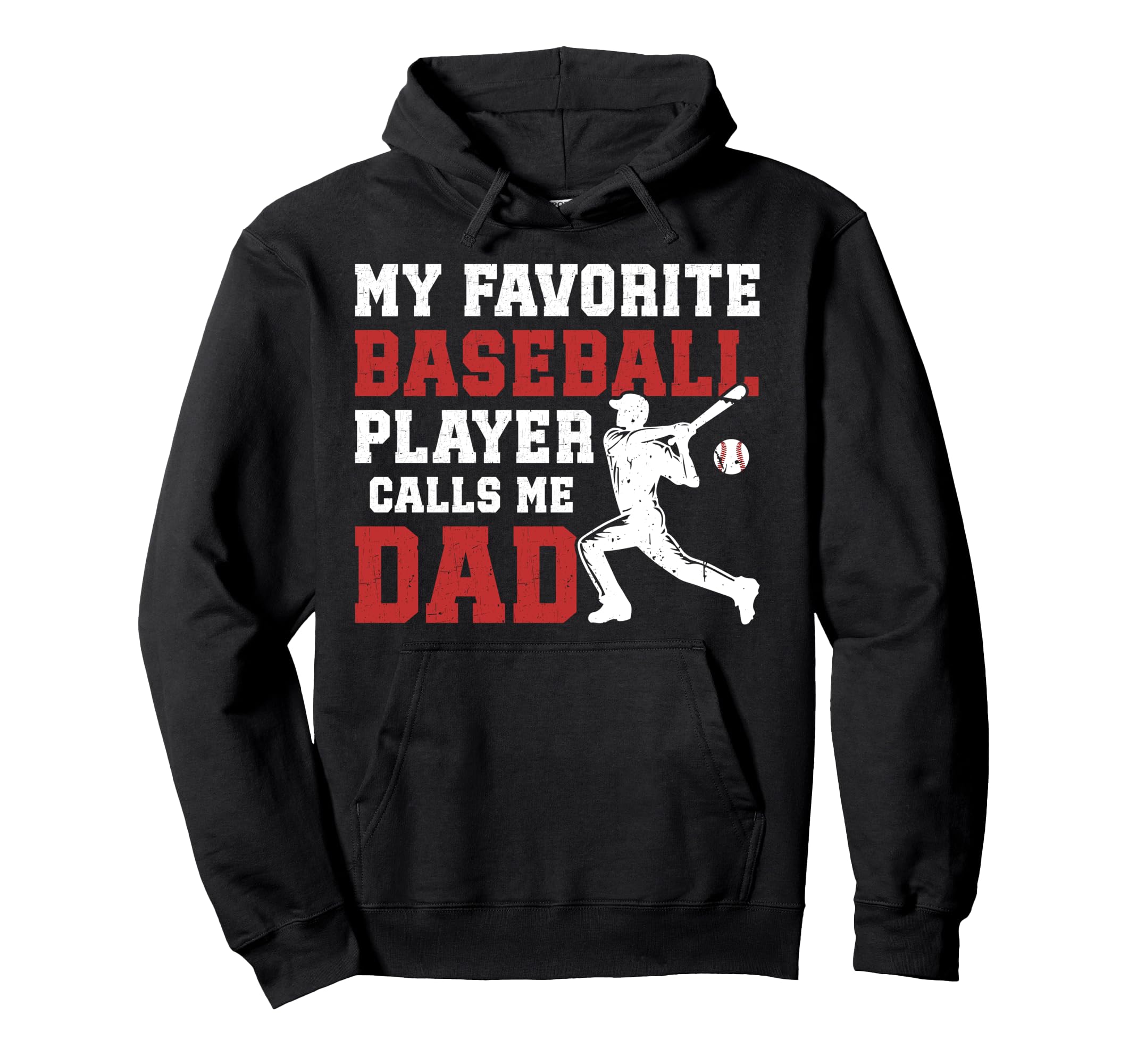 Proud Baseball Dad Baseball Player Hoodie - Aesthetic Graphic for Adults - T-Shirt, Sweatshirt, Hoodie