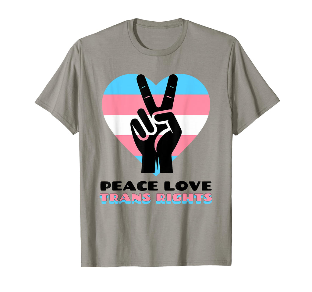 Trans Rights Human Rights Pride Peace T-Shirt - Fun Novelty Design Unisex - T-Shirt, Sweatshirt, Hoodie