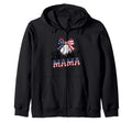 Patriotic Baseball Moms United Sweatshirt - Trendy Graphic Unisex - T-Shirt, Sweatshirt, Hoodie