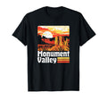 Monument Valley Sunset 80S Distressed T-Shirt - Trendy Graphic for Adults - T-Shirt, Sweatshirt, Hoodie