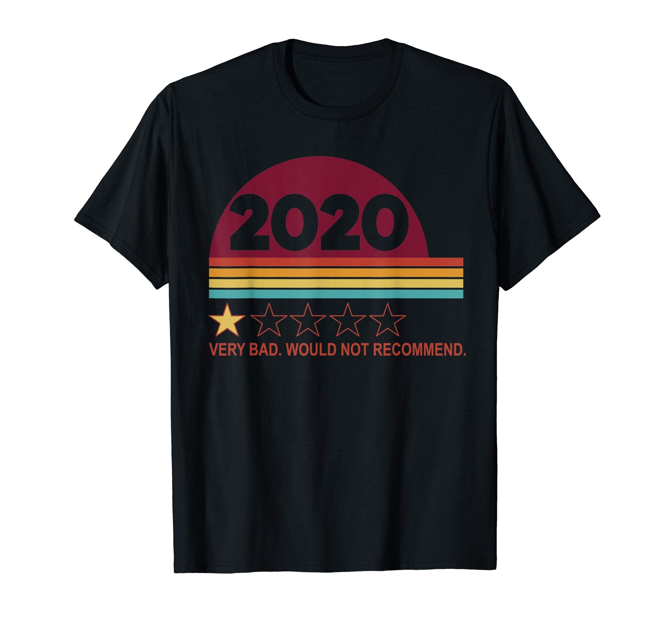 2020 Would Not Recommend Sunset Gift T-Shirt - Unique Graphic for Adults - T-Shirt, Sweatshirt, Hoodie