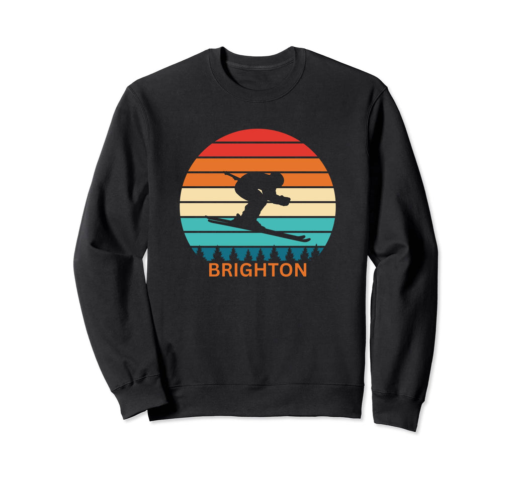 Brighton Utah Ski Resort 80S 90S Sweatshirt - Custom Art Print for Adults - T-Shirt, Sweatshirt, Hoodie