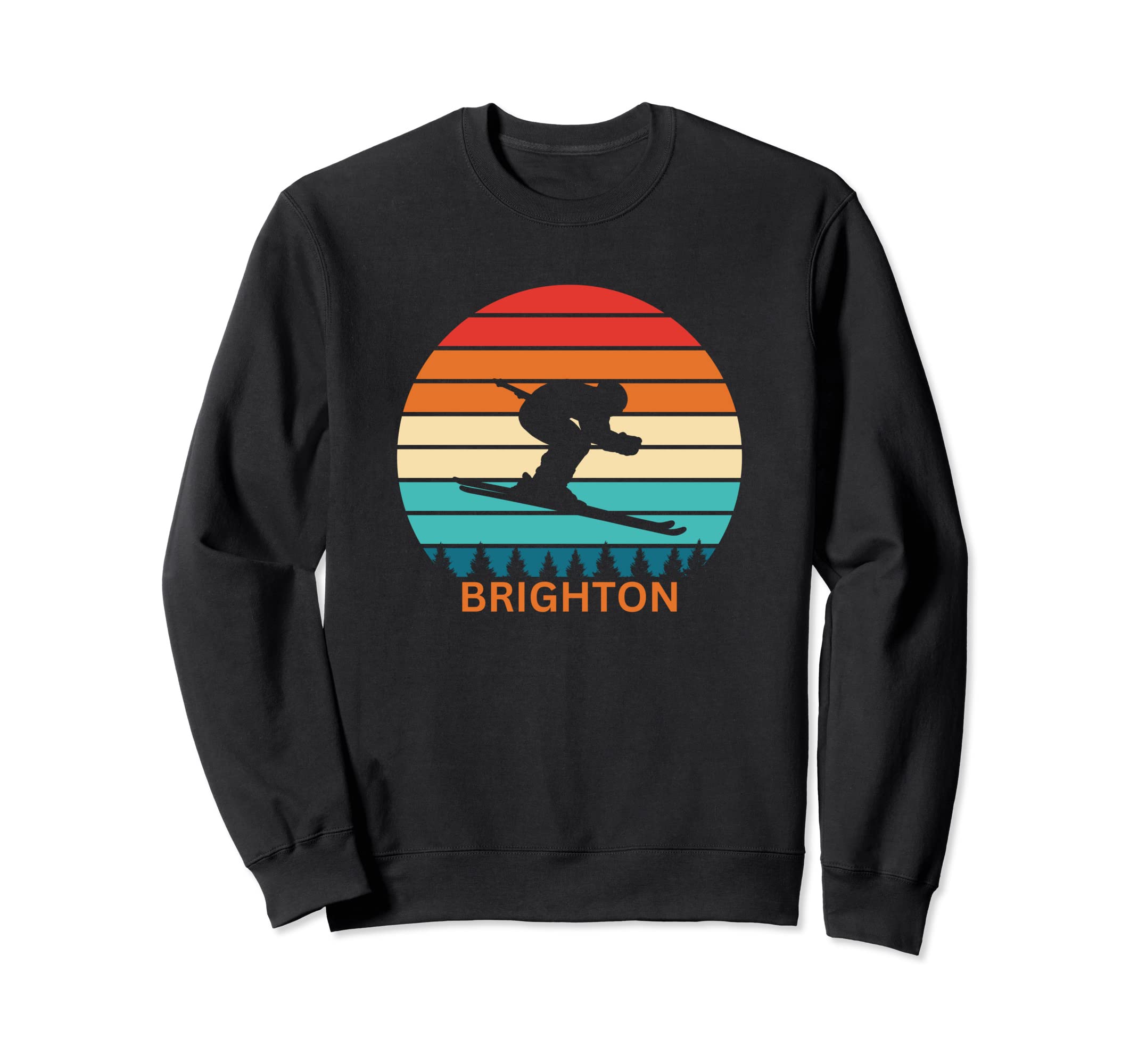Brighton Utah Ski Resort 80S 90S Sweatshirt - Custom Art Print for Adults - T-Shirt, Sweatshirt, Hoodie