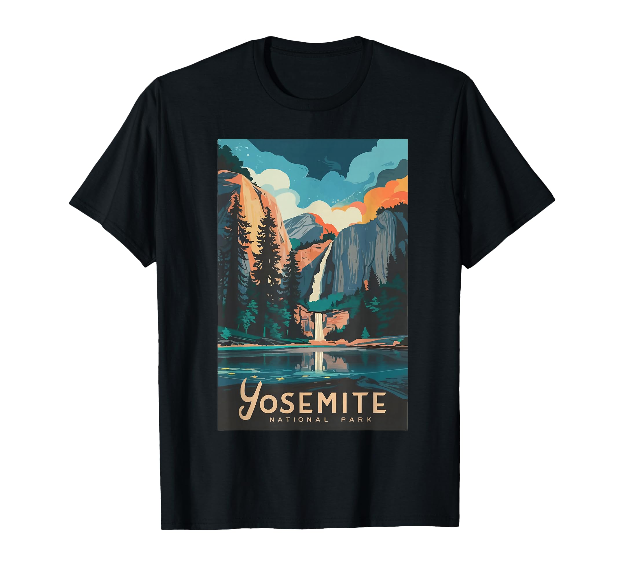 Yosemite California National Park Tunnel T-Shirt - Graphic Print Unisex - T-Shirt, Sweatshirt, Hoodie