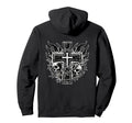 Skull Cross Y2K Goth Grunge Aesthetic Hoodie - Trendy Graphic Unisex - T-Shirt, Sweatshirt, Hoodie