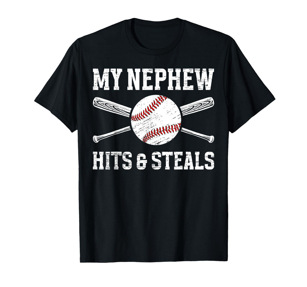 My Nephew Baseball Uncle Baseball T-Shirt - Aesthetic Graphic Unisex - T-Shirt, Sweatshirt, Hoodie