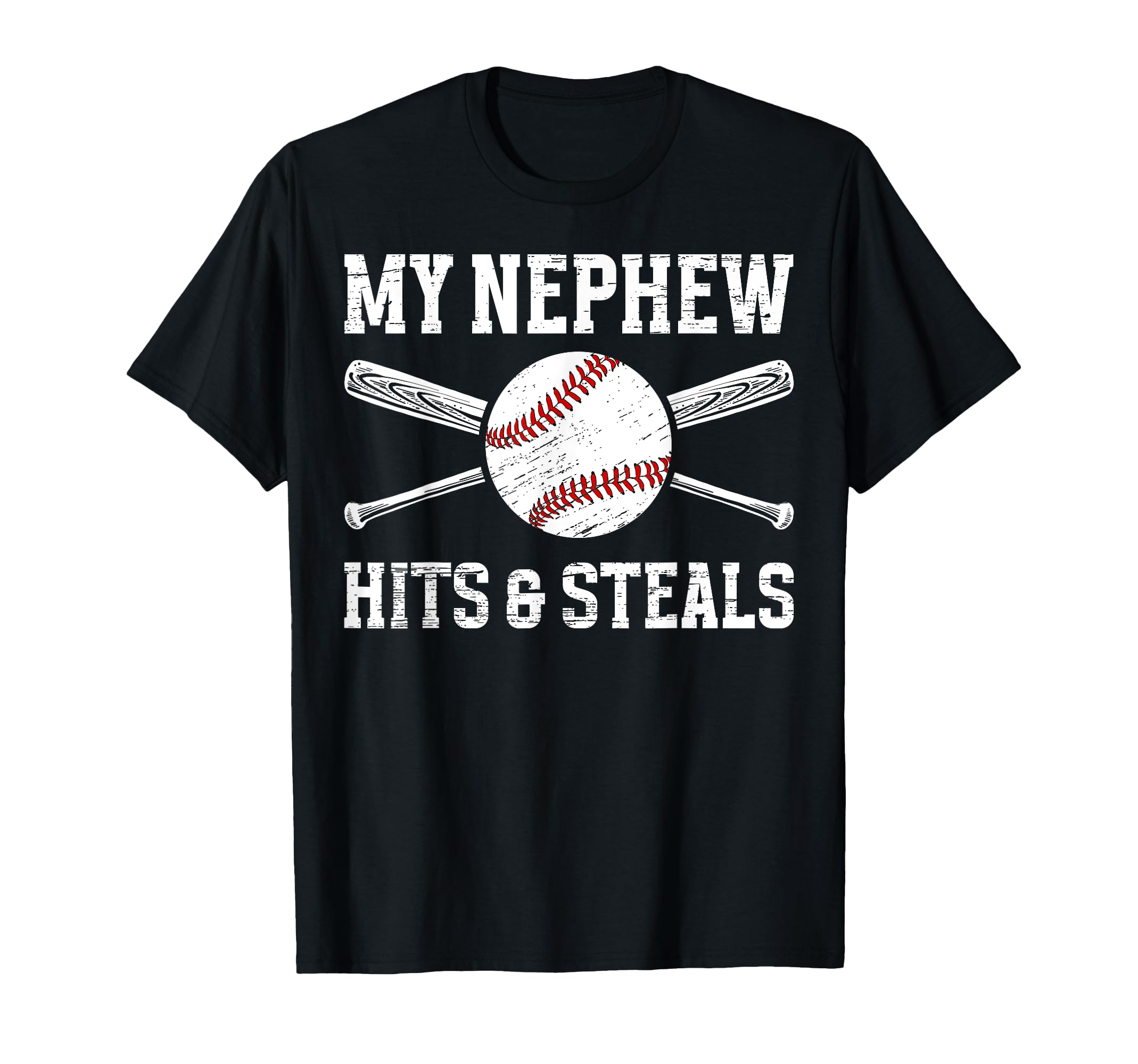 My Nephew Baseball Uncle Baseball T-Shirt - Aesthetic Graphic Unisex - T-Shirt, Sweatshirt, Hoodie