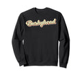 Bushyhead Art Baseball Font Sweatshirt - Novelty Apparel for Adults - T-Shirt, Sweatshirt, Hoodie