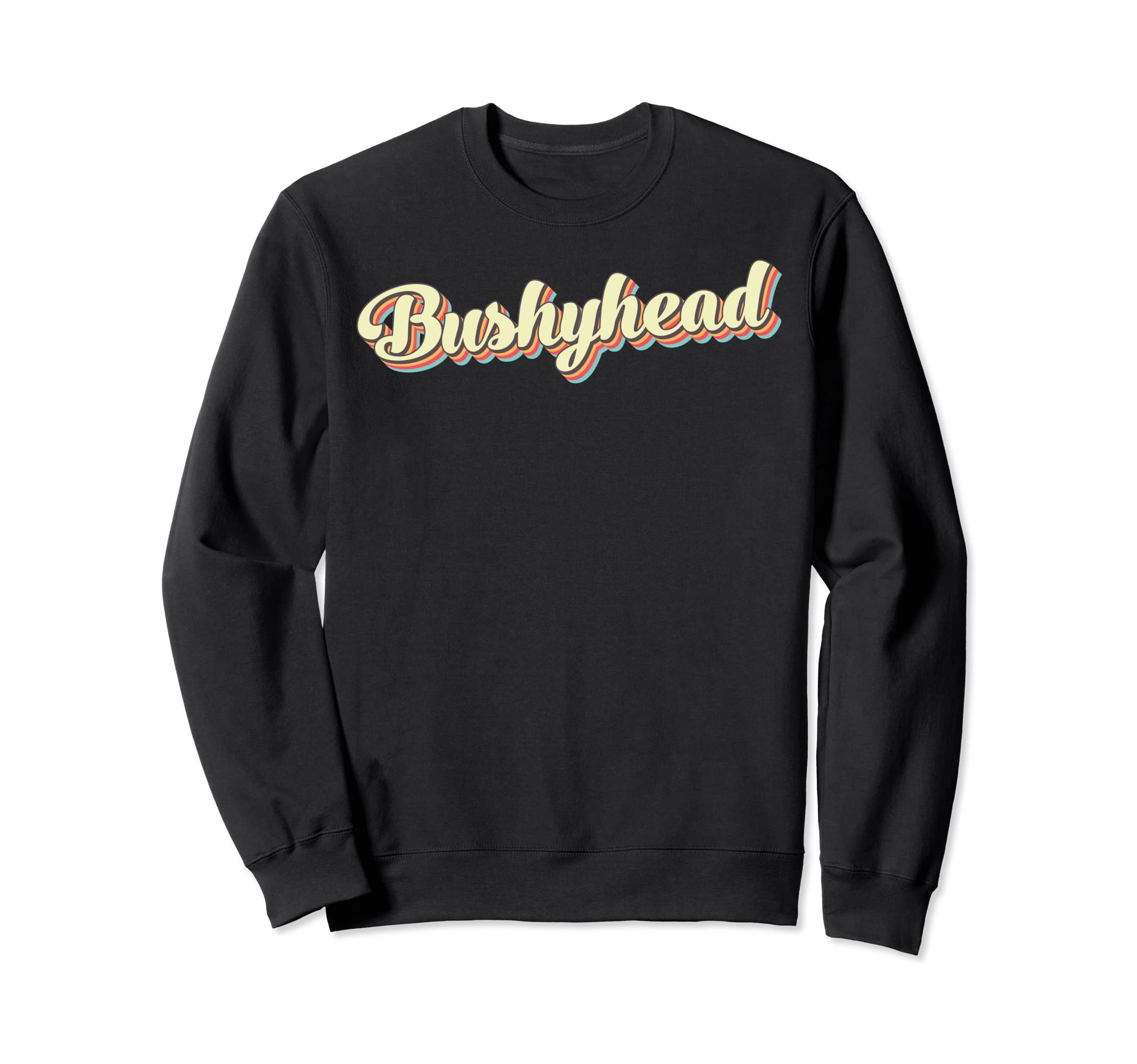 Bushyhead Art Baseball Font Sweatshirt - Novelty Apparel for Adults - T-Shirt, Sweatshirt, Hoodie