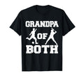 Grandpa Both Funny Soccer T-Shirt - Casual Everyday Wear Men Women - T-Shirt, Sweatshirt, Hoodie