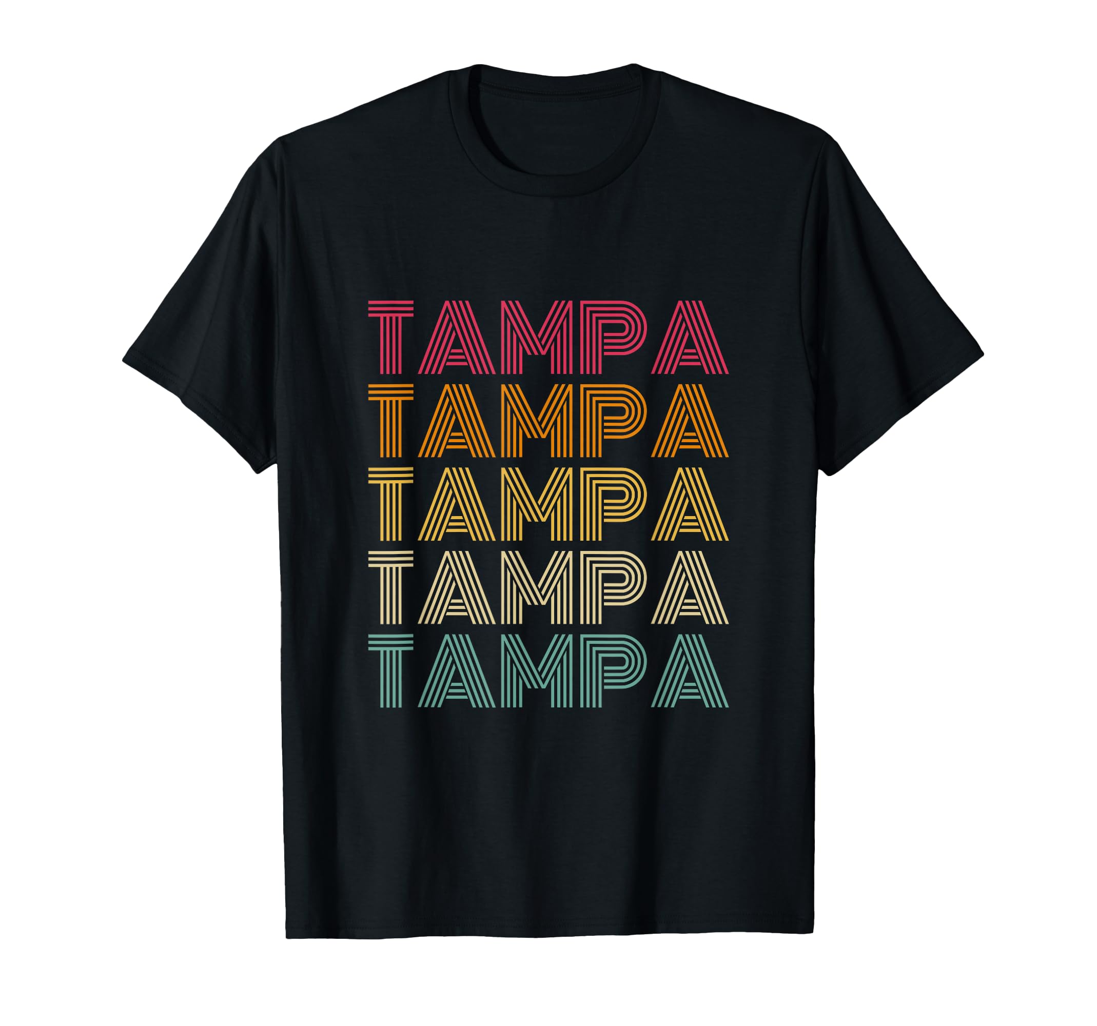 Tampa 70S 80S Throwback T-Shirt - Minimalist Print Unisex - T-Shirt, Sweatshirt, Hoodie