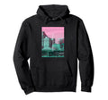 North Carolina Vaporwave Aesthetic Hoodie - Novelty Apparel Men Women - T-Shirt, Sweatshirt, Hoodie