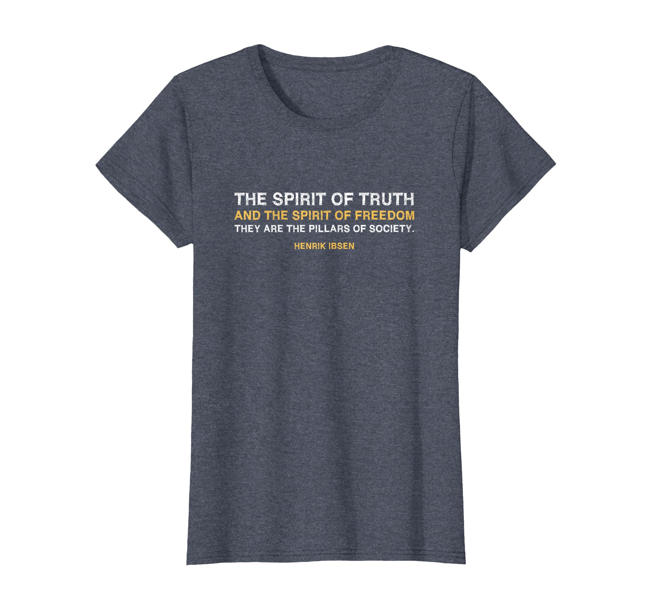 Anarchism Libertarian Henrik Ibsen Spirit T-Shirt - Graphic Print Unisex - T-Shirt, Sweatshirt, Hoodie