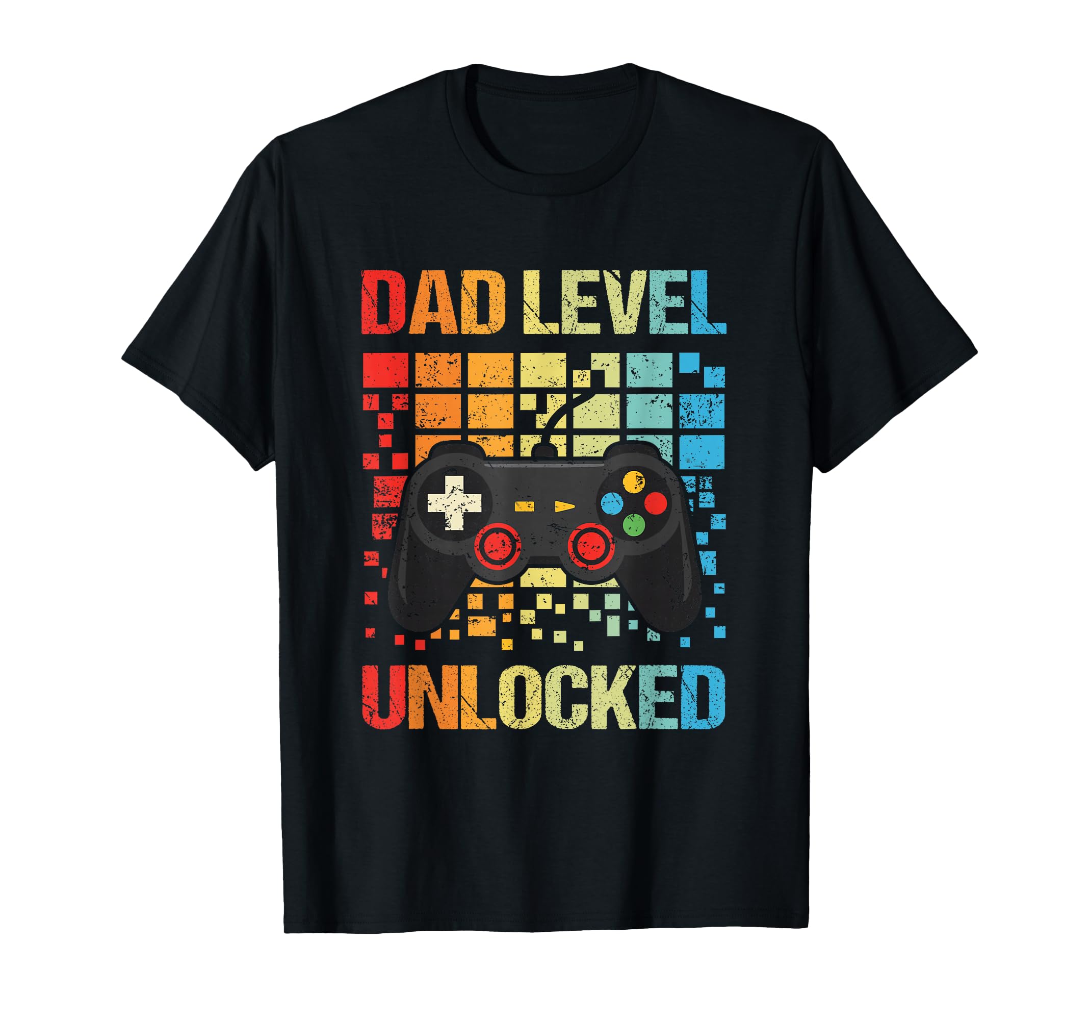 Dad Level Unlocked Funny New Dad Father T-Shirt - Minimalist Print Unisex - T-Shirt, Sweatshirt, Hoodie