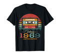 Cassette Tape 1969 Birthday T-Shirt - Casual Everyday Wear Men Women - T-Shirt, Sweatshirt, Hoodie