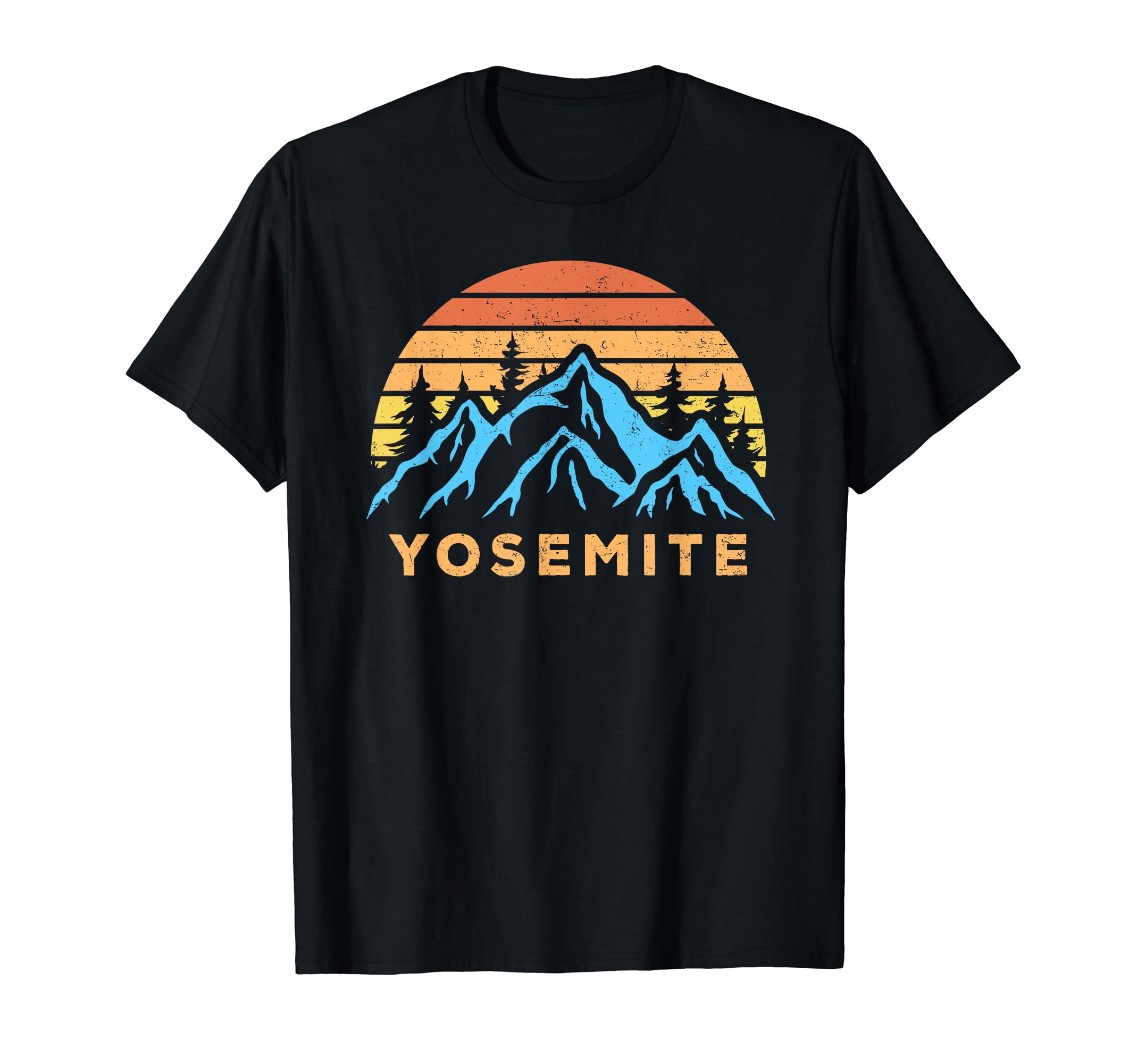 Yosemite California National Park T-Shirt - Custom Art Print Men Women - T-Shirt, Sweatshirt, Hoodie