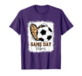 Bleached Soccer Game Day Vibes T-Shirt - Casual Everyday Wear Men Women - T-Shirt, Sweatshirt, Hoodie