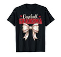 Baseball Grandma Coquette Bow Game T-Shirt - Fun Novelty Design for Adults - T-Shirt, Sweatshirt, Hoodie