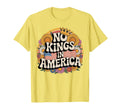 No Kings America Since 1776 Distressed T-Shirt - Graphic Print Men Women - T-Shirt, Sweatshirt, Hoodie