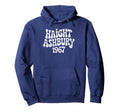 Haight Ashbury 1967 Hippie 60S Boho Hoodie - Fun Novelty Design Men Women - T-Shirt, Sweatshirt, Hoodie