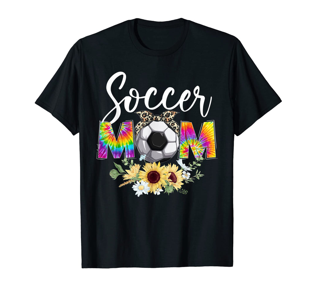 Leopard Tie Dye Soccer Mom Life Game T-Shirt - Custom Art Print for Adults - T-Shirt, Sweatshirt, Hoodie