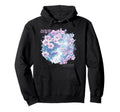Korean Lilac Flower Aesthetic Grunge Hoodie - Aesthetic Graphic for Adults - T-Shirt, Sweatshirt, Hoodie