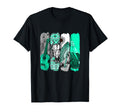 Light Teal Aqua Western Stripes Light T-Shirt - Unique Graphic Men Women - T-Shirt, Sweatshirt, Hoodie
