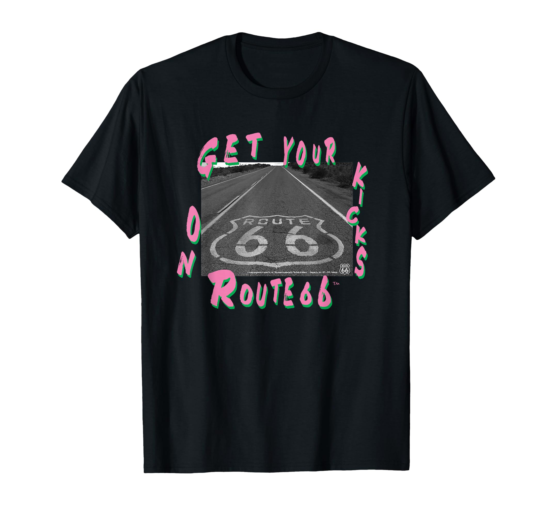 Route 66 Rt66 04 T-Shirt - Graphic Print Unisex - T-Shirt, Sweatshirt, Hoodie