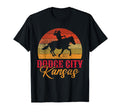 Dodge City Kansas Cowboy Rodeo Western T-Shirt - Aesthetic Graphic Unisex - T-Shirt, Sweatshirt, Hoodie