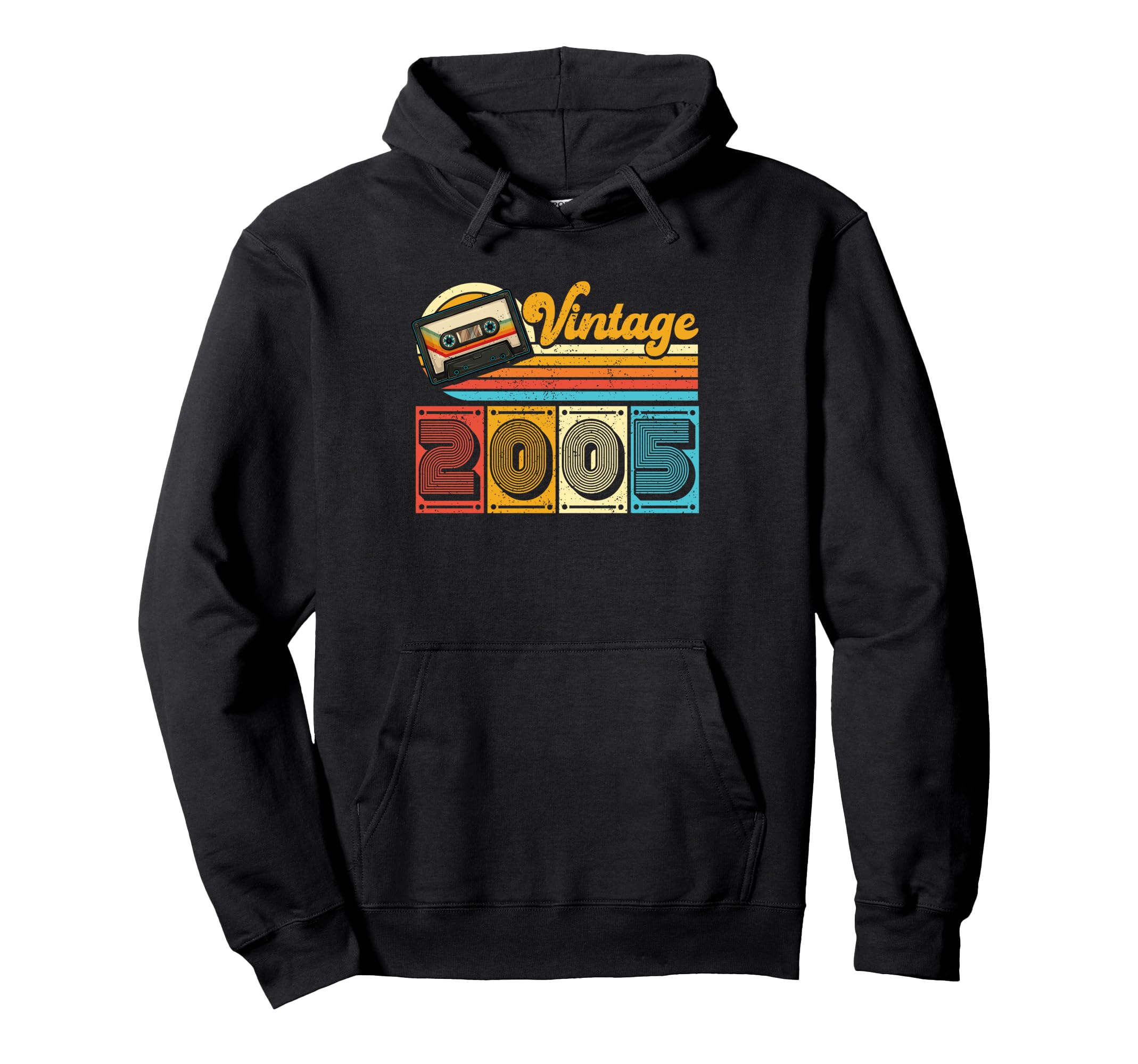 20 Years Old Gifts 2005 Cassette Tape Hoodie - Custom Art Print Unisex - T-Shirt, Sweatshirt, Hoodie