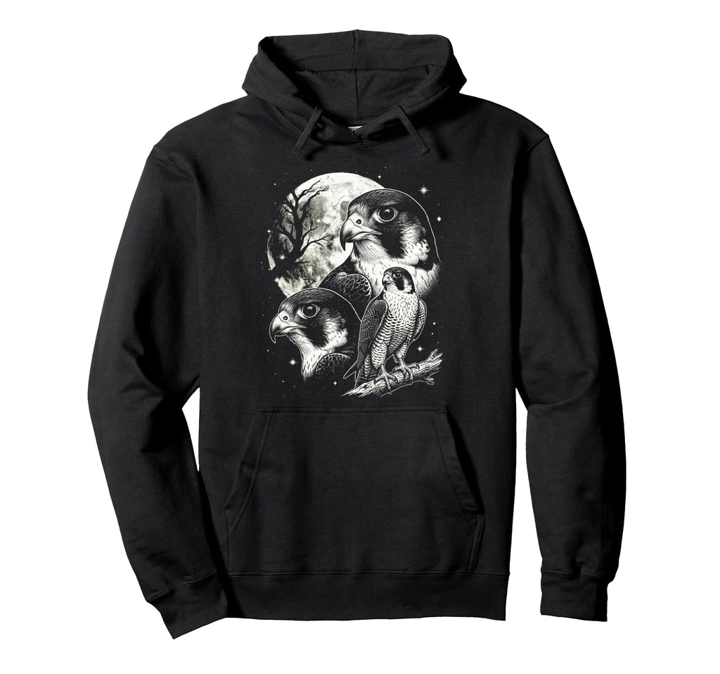 Peregrine Falcon 90S Bird Aesthetic Hoodie - Minimalist Print Men Women - T-Shirt, Sweatshirt, Hoodie