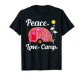 Rv Camping Peace Love Camp T-Shirt - Fun Novelty Design Unisex - T-Shirt, Sweatshirt, Hoodie