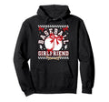 Baseball Girlfriend Coquette Baseball Hoodie - Custom Art Print Men Women - T-Shirt, Sweatshirt, Hoodie