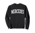 Mercedes Tx Distressed White Sweatshirt - Streetwear Style Men Women - T-Shirt, Sweatshirt, Hoodie