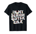 My Senior Sister Era Groovy Baseball T-Shirt - Trendy Graphic for Adults - T-Shirt, Sweatshirt, Hoodie