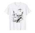 90S Cowboy Western Ufo T-Shirt - Novelty Apparel Unisex - T-Shirt, Sweatshirt, Hoodie