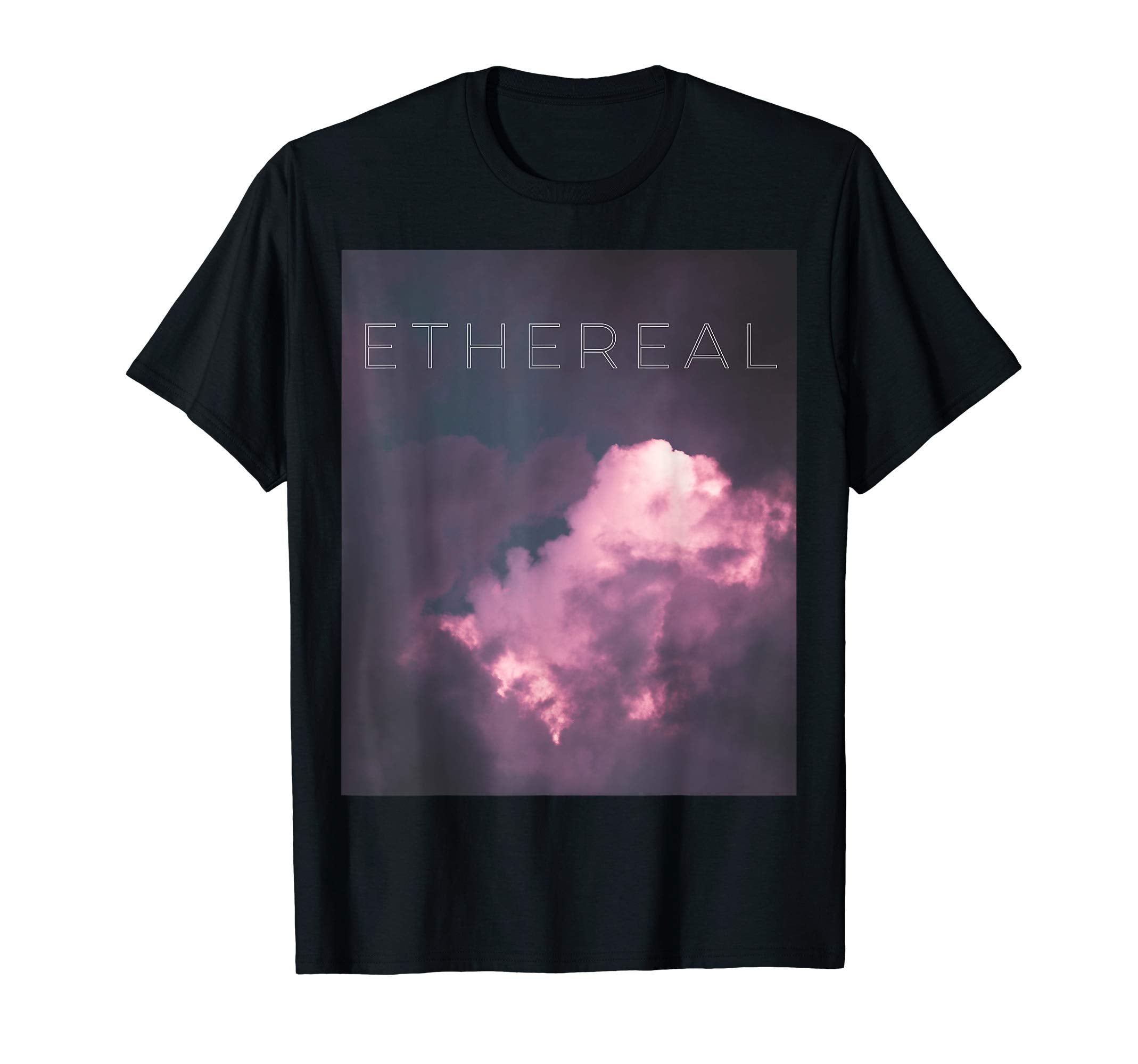 Ethereal Dreamy Vaporwave Aesthetic T-Shirt - Minimalist Print Men Women - T-Shirt, Sweatshirt, Hoodie