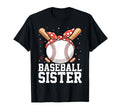 Funny Sister Baseball Sister T-Shirt - Unique Graphic for Adults - T-Shirt, Sweatshirt, Hoodie